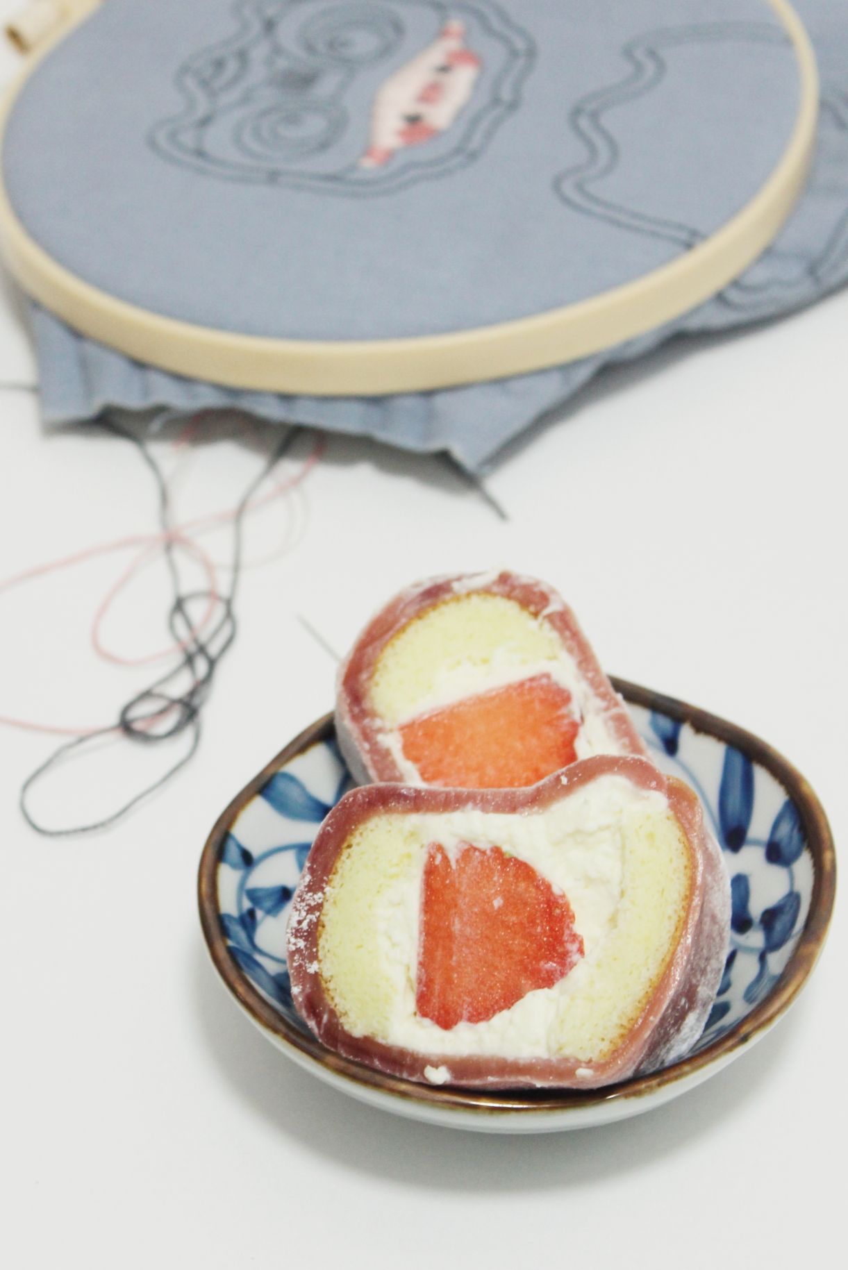 Strawberry roll by Kexin